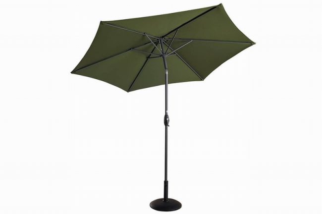 Balearic 2.7m Parasol - Forest Green