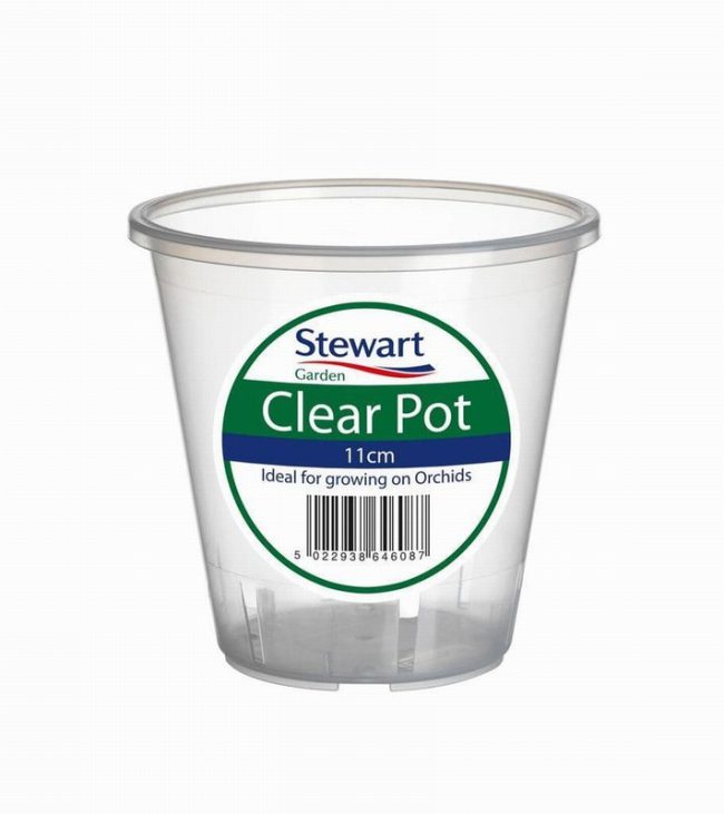 11cm Clear Pots