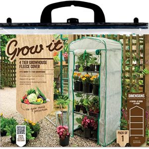 Fleece Cover for Compact 4Tier Growhouse