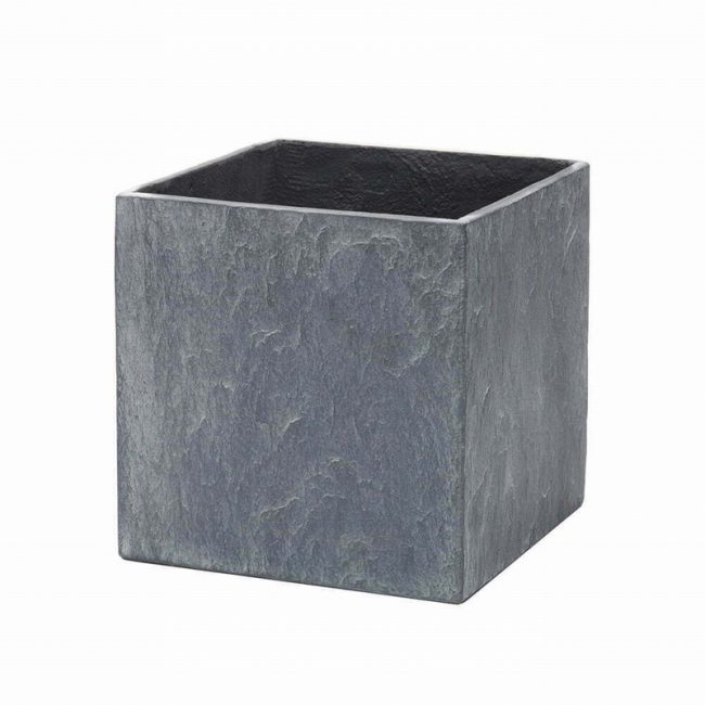 Slate Light Grey Cube 26cm